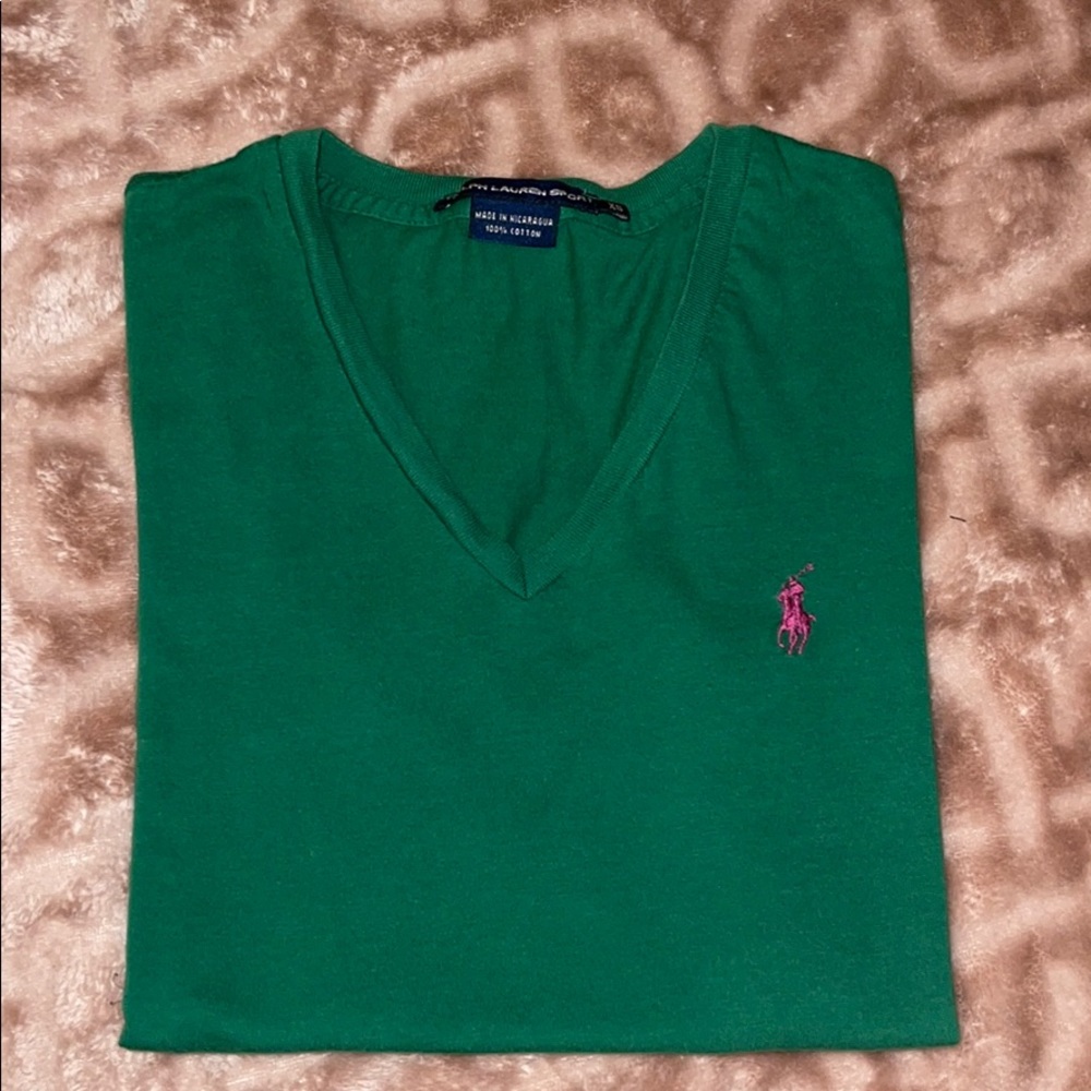 Ralph Lauren Sport v-neck tee shirt